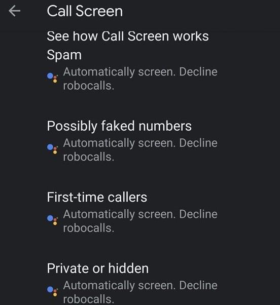 Androidフォンは連絡先からの通話のみを許可します