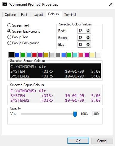 Come rendere trasparente il prompt dei comandi di Windows