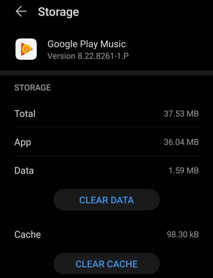 Lỗi Google Play Âm nhạc khi truy xuất thông tin từ máy chủ