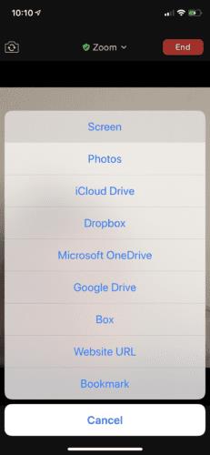 Comment partager l'écran dans les messages iPhone