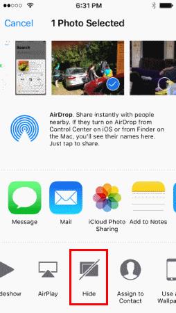 iPhone 및 iPad: 사진 및 비디오를 숨기거나 숨기기 해제하는 방법