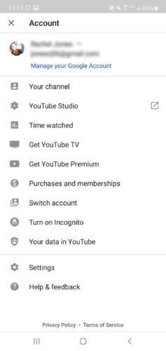 Desligue a reprodução de vídeo no Android ao sair do YouTube