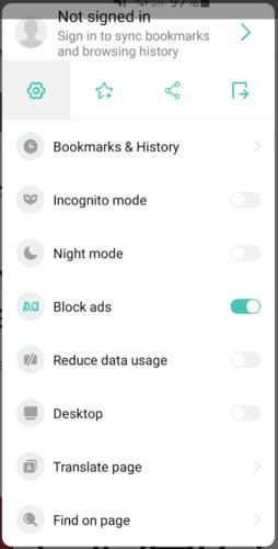 Mint para Android: como configurar o bloqueador de anúncios