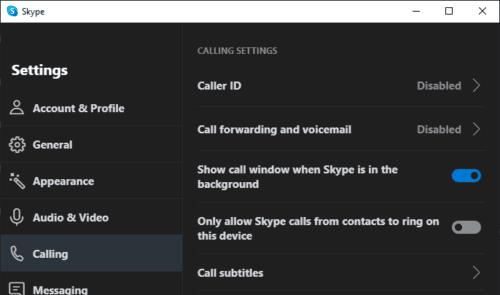 Skype for Windows：通話で字幕を有効にする方法