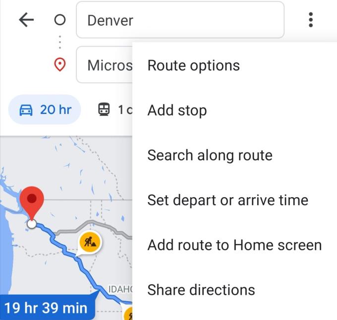 Google Maps: cómo guardar una ruta