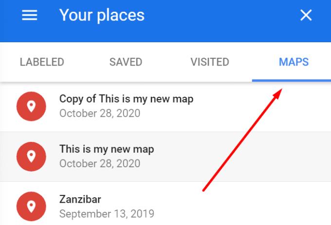 Google 지도: 경로를 저장하는 방법