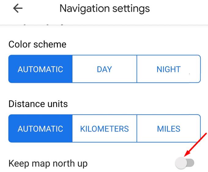 Correction de la rotation automatique de Google Maps