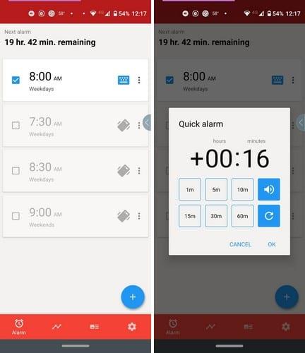 4 meilleures applications d'alarmes gratuites pour Android