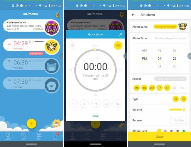 4 meilleures applications d'alarmes gratuites pour Android