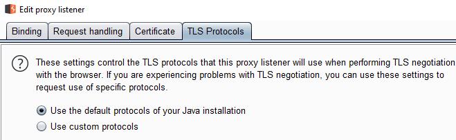 Come impostare un ascoltatore proxy in Burp Suite