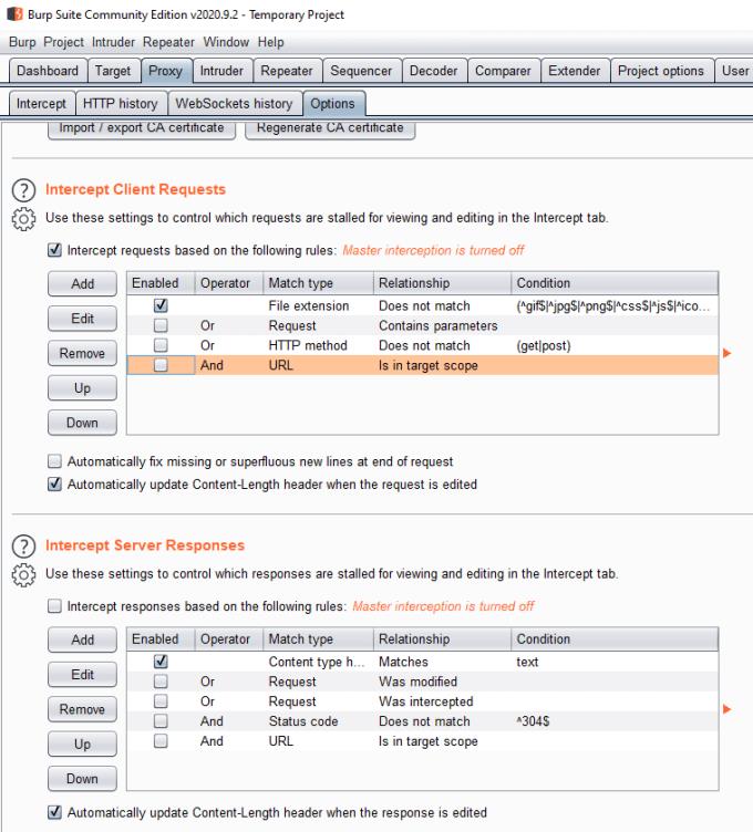 Comment ajouter des sites Web à la portée cible de Burp Suite