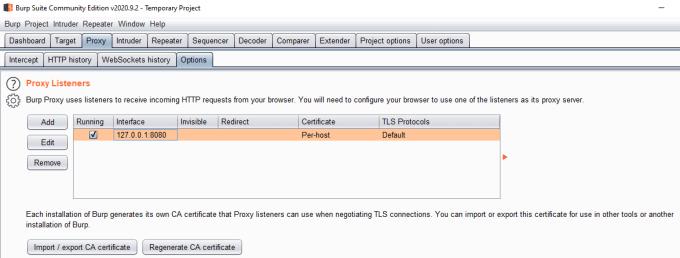 Comment configurer Burp Suite pour intercepter le trafic réseau