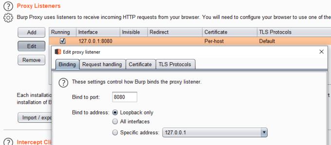 Comment configurer Burp Suite pour intercepter le trafic réseau