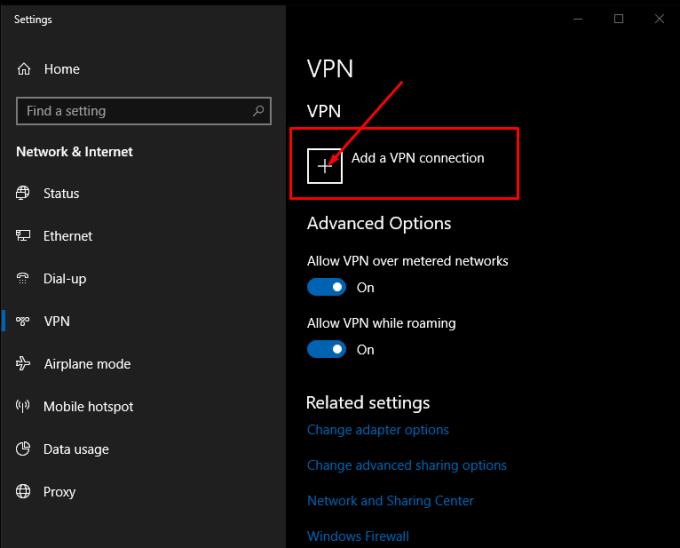 Windows VPN 연결을 설정하는 방법