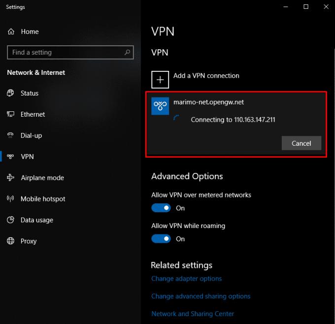 Cómo configurar una conexión VPN de Windows