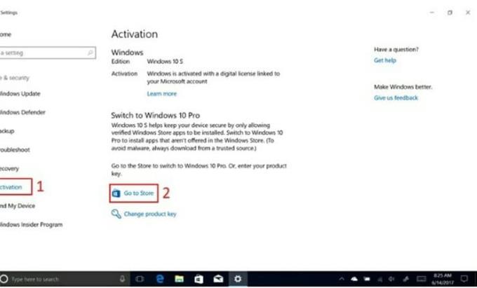 Cómo actualizar Windows 10 S a Windows 10 Pro