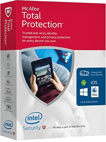 Przegląd McAfee Total Protection