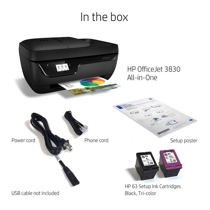 HP Officejet 3830 draadloze printertest