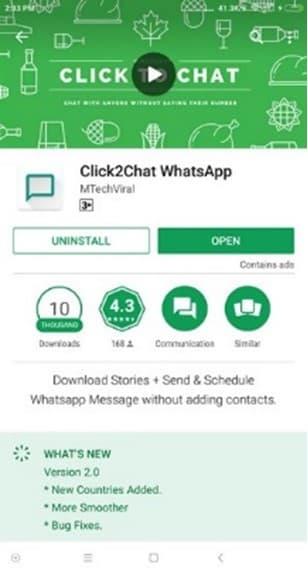Como enviar mensagens WhatsApp sem adicionar um contato