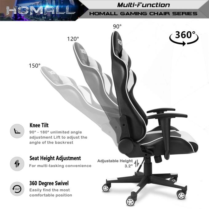 Homall Gaming Chair Styl wyścigowy