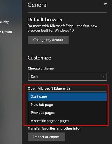 Como personalizar páginas iniciais no Microsoft Edge