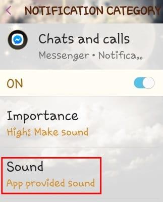 AndroidでFacebookの着信音、メッセージ、投稿通知音を設定する方法