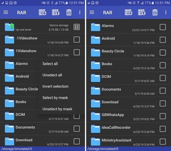 So komprimieren und dekomprimieren Sie Dateien auf Android