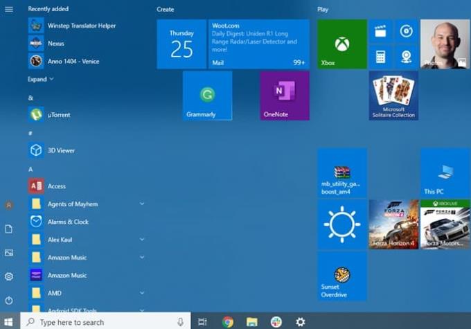 Análise do Windows 10 Home