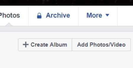 Facebookアルバムを作成する方法