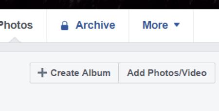 Come creare album di Facebook