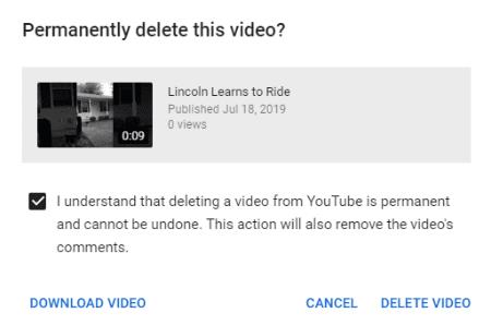 Comment supprimer des vidéos de la chaîne YouTube