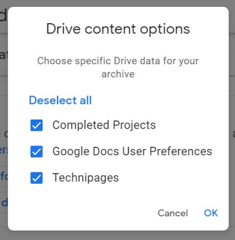 Come trasferire i file di Google Drive su un altro account