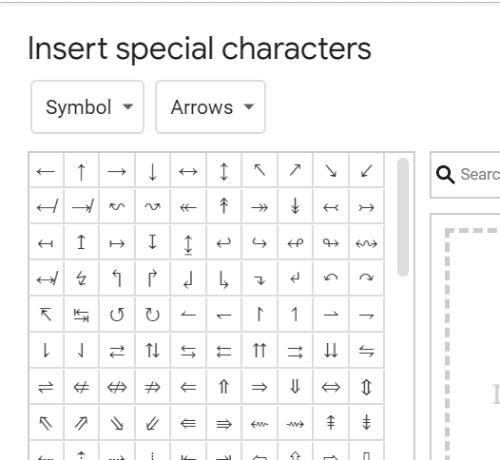 Symbolen (zoals copyright) toevoegen in Google Documenten