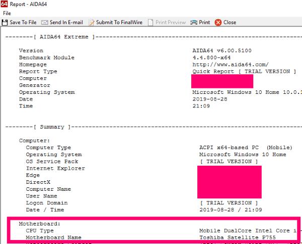 コンピューターに搭載されているCPUを確認する方法（Windows）