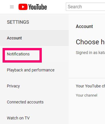 Cách tắt thông báo YouTube trong Chrome