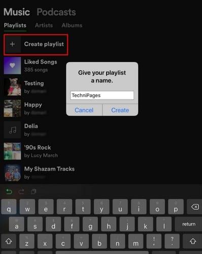 Come creare e condividere una playlist Spotify Spotify