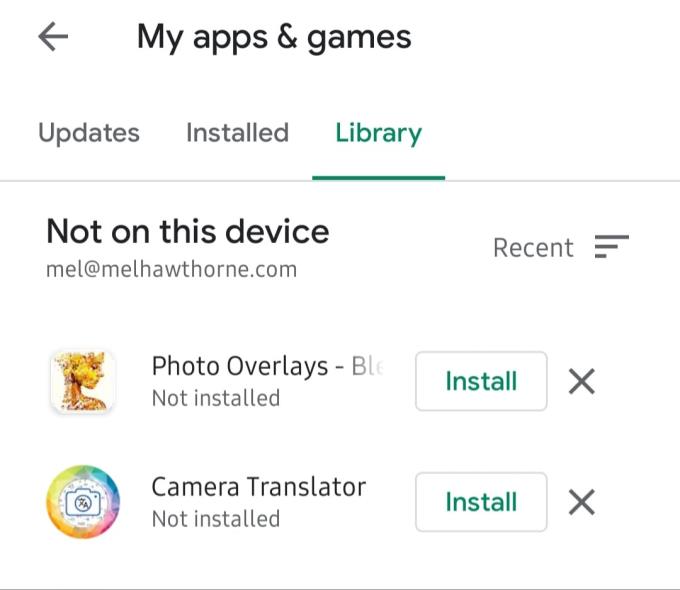 Google Play: Cómo borrar el historial de descargas de aplicaciones