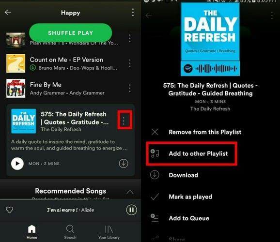 Come aggiungere un podcast a una playlist di Spotify
