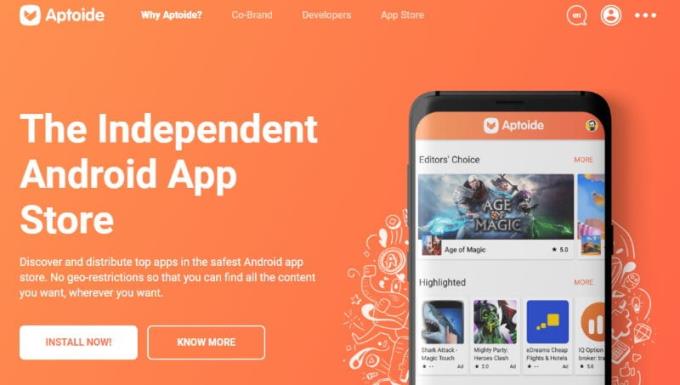 Android: Trang web an toàn để tải xuống tệp APK