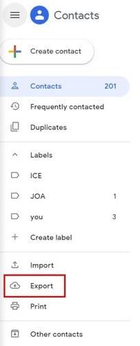 Como transferir contatos de uma conta do Gmail para outra