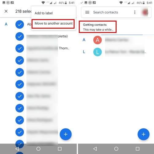 Como transferir contatos de uma conta do Gmail para outra