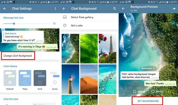 Cách tạo chủ đề của riêng bạn trong Telegram