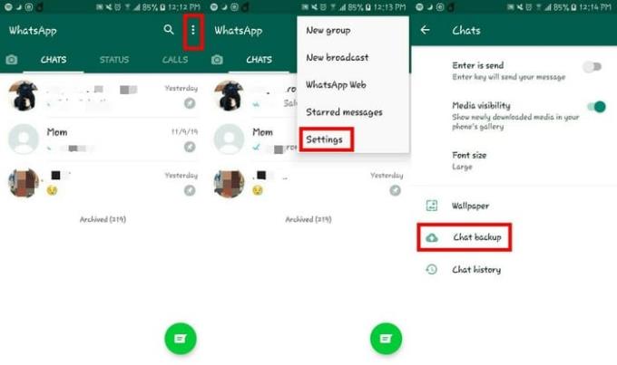 Cómo hacer una copia de seguridad de sus datos de WhatsApp y Telegram