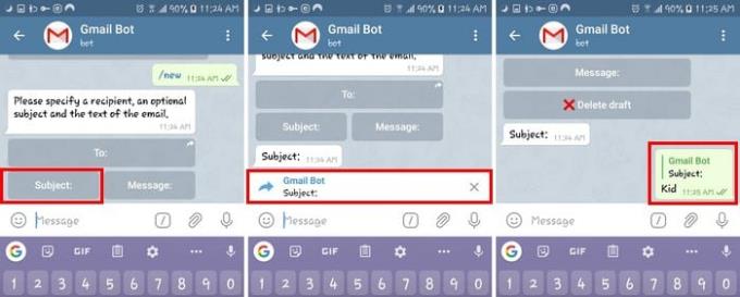 Android : accédez aux e-mails de Gmail via Telegram