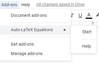 Como usar equações matemáticas LaTeX no Google Docs