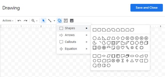 Google เอกสาร: เพิ่มเส้นขอบ