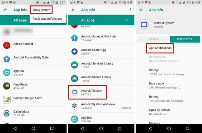 Cómo lidiar con las notificaciones persistentes de Android