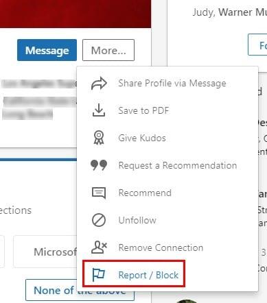 LinkedIn: Como bloquear / desbloquear pessoas