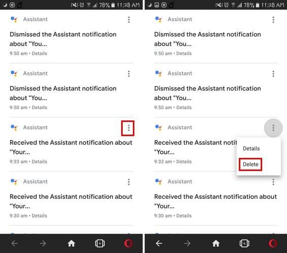 Comment trouver et effacer les commandes vocales de l'assistant Google