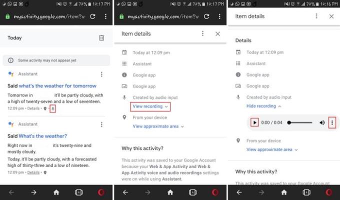 Comment trouver et effacer les commandes vocales de l'assistant Google